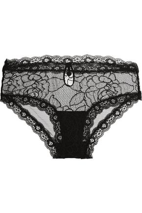 MIMI HOLLIDAY by DAMARIS Rodeo low-rise lace and stretch-tulle briefs