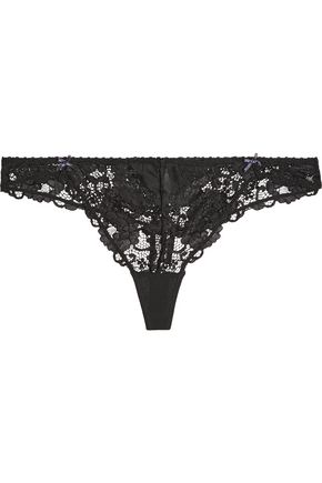 HEIDI KLUM INTIMATES Made in Eden low-rise guipure lace thong