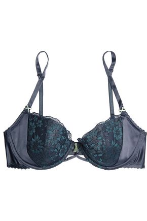 HEIDI KLUM INTIMATES Venetian Embrace corded lace and satin contour bra