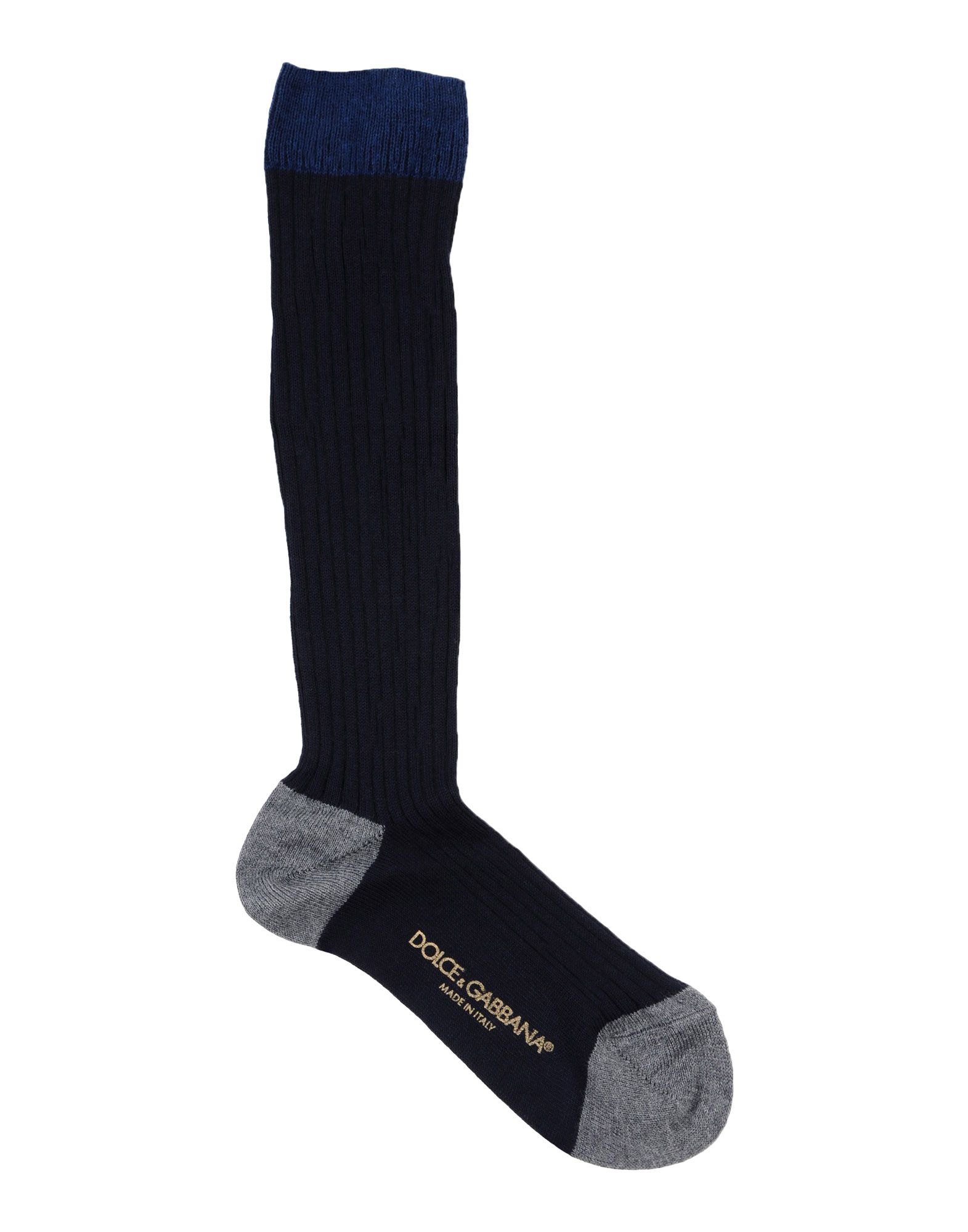 Dolce & Gabbana Kids' Short Socks In Dark Blue