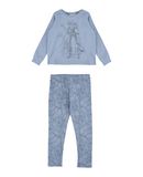 WHEAT x DISNEY Mädchen 3-8 jahre Pyjama Farbe Grau Größe 4