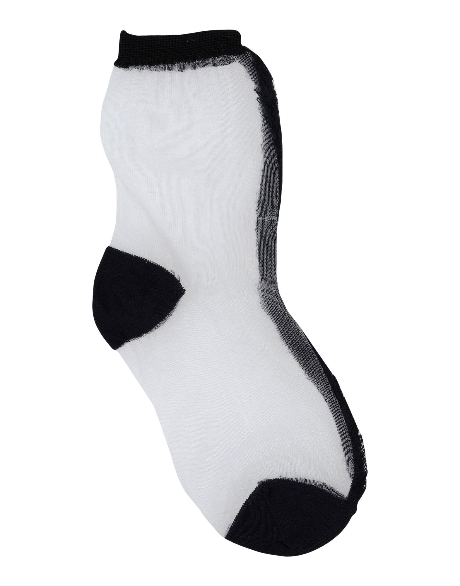 short socks in white