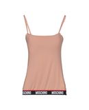 MOSCHINO Damen �rmelloses Unterhemd Farbe Nude Gr��e 6