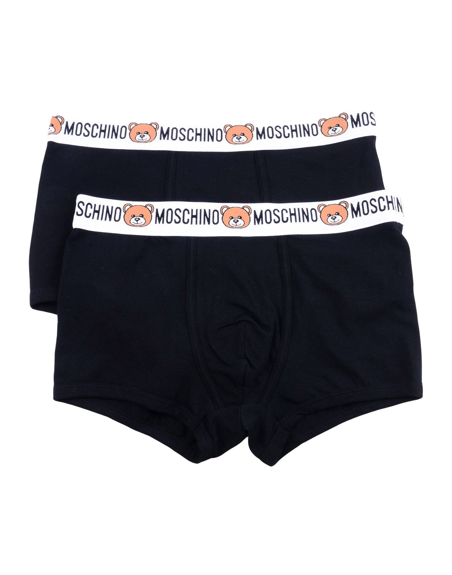 MOSCHINO MOSCHINO MAN BOXER BLACK SIZE XS COTTON, ELASTANE,48203493GQ 7