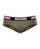 MOSCHINO Damen Hotpants Farbe Milit�rgr�n Gr��e 2