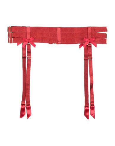 Bordelle Woman Bustiers, Corsets & Suspenders Brick Red Size L Polyamide, Elastane