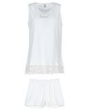 BLUGIRL BLUMARINE Damen Pyjama Farbe Weiß Größe 4