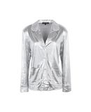 LOVE STORIES Damen Pyjama Farbe Silber Gr��e 5