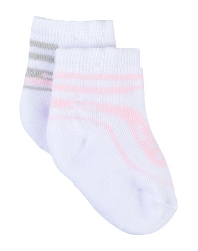Emporio Armani Babies'  Newborn Girl Socks & Hosiery Pink Size 3 Cotton, Polyamide, Elastane