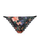 FREE PEOPLE Damen Slip Farbe Schwarz Gr��e 6