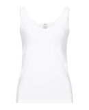 WOLFORD Damen Ärmelloses Unterhemd Farbe Weiß Größe 3