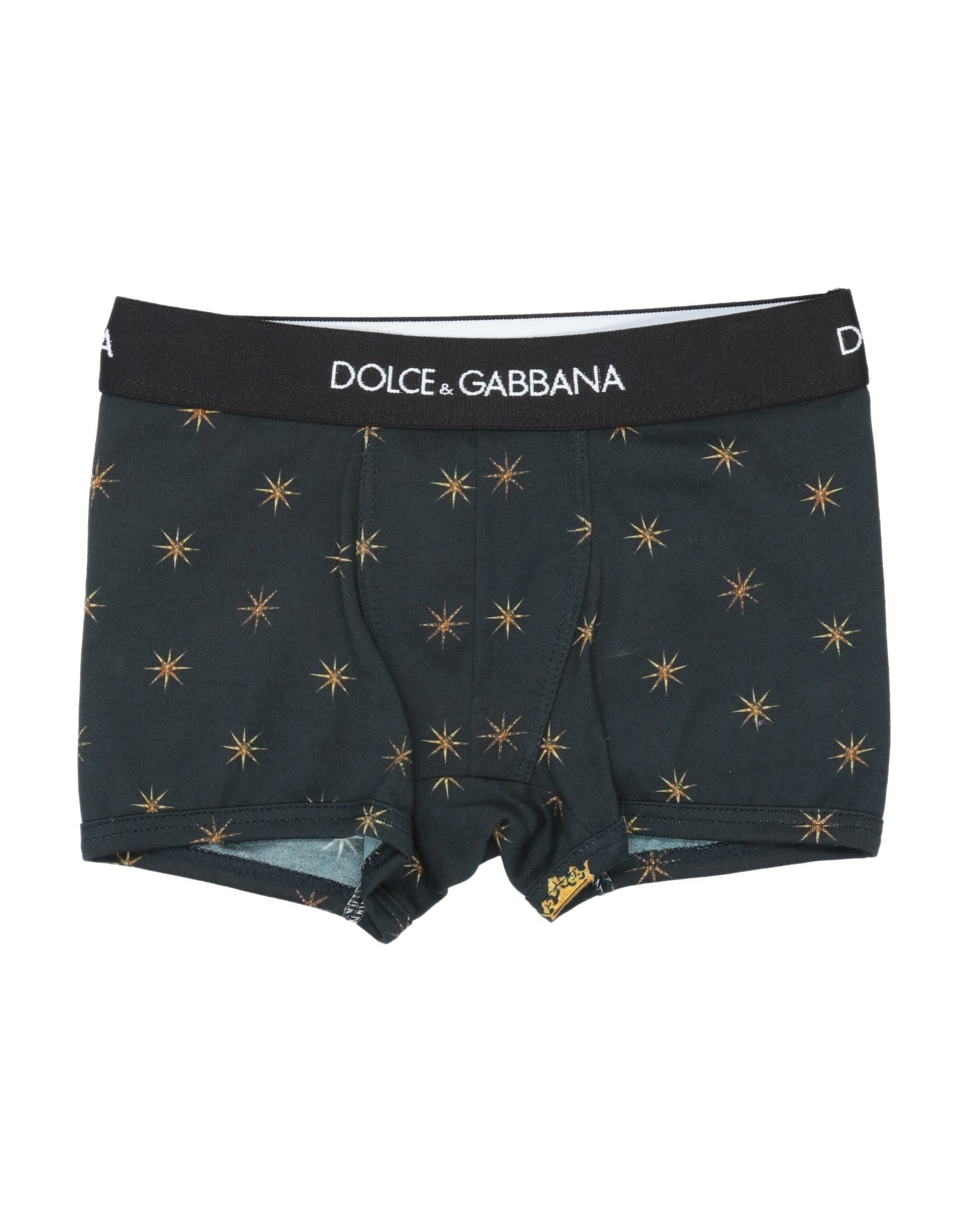 Dolce & Gabbana Kids' Boxers In Black