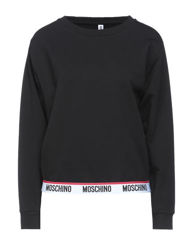 Moschino Woman Sleepwear Black Size Xs Cotton, Elastane