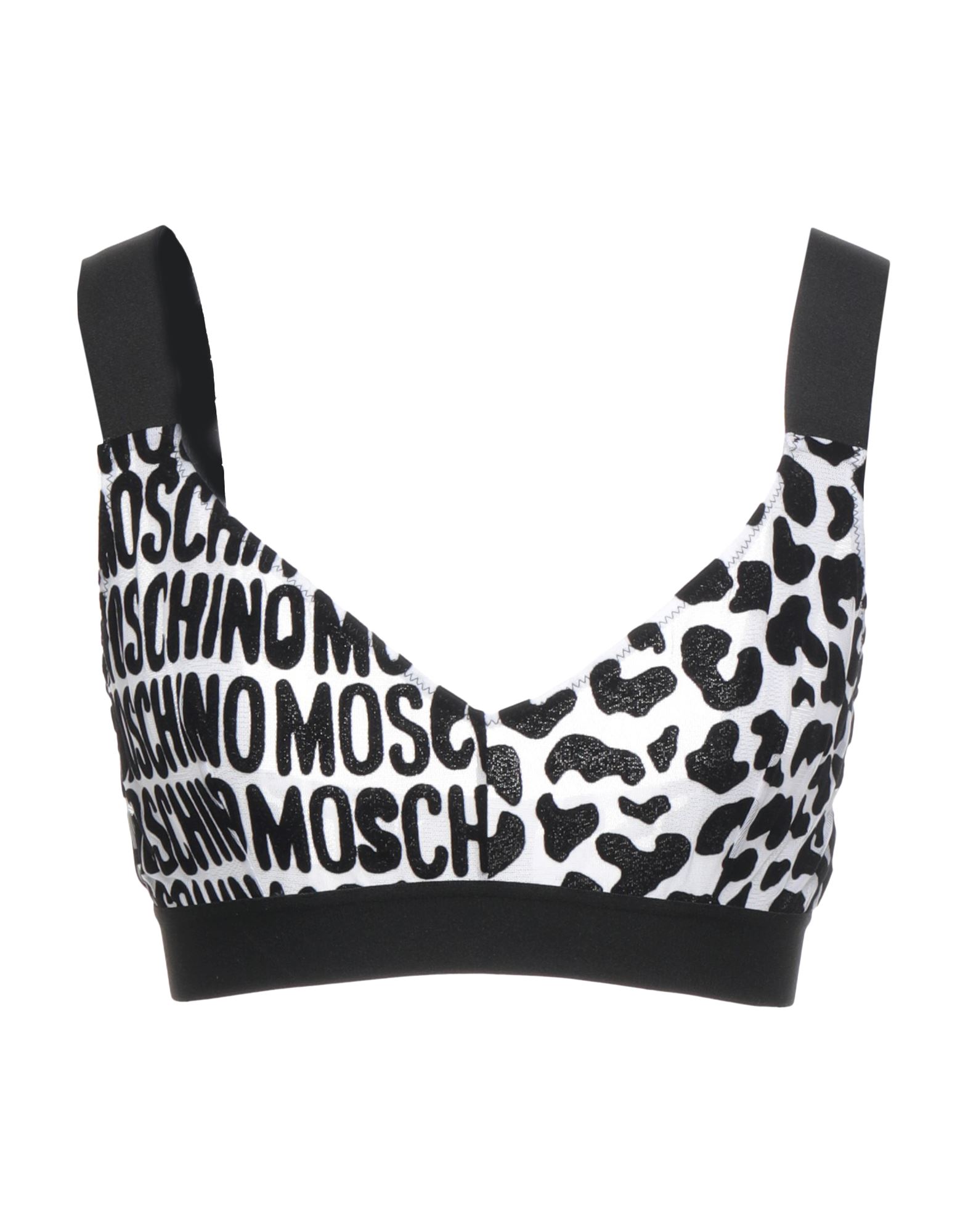 《セール開催中》MOSCHINO レディース ブラジャー ホワイト I ナイロン 100%