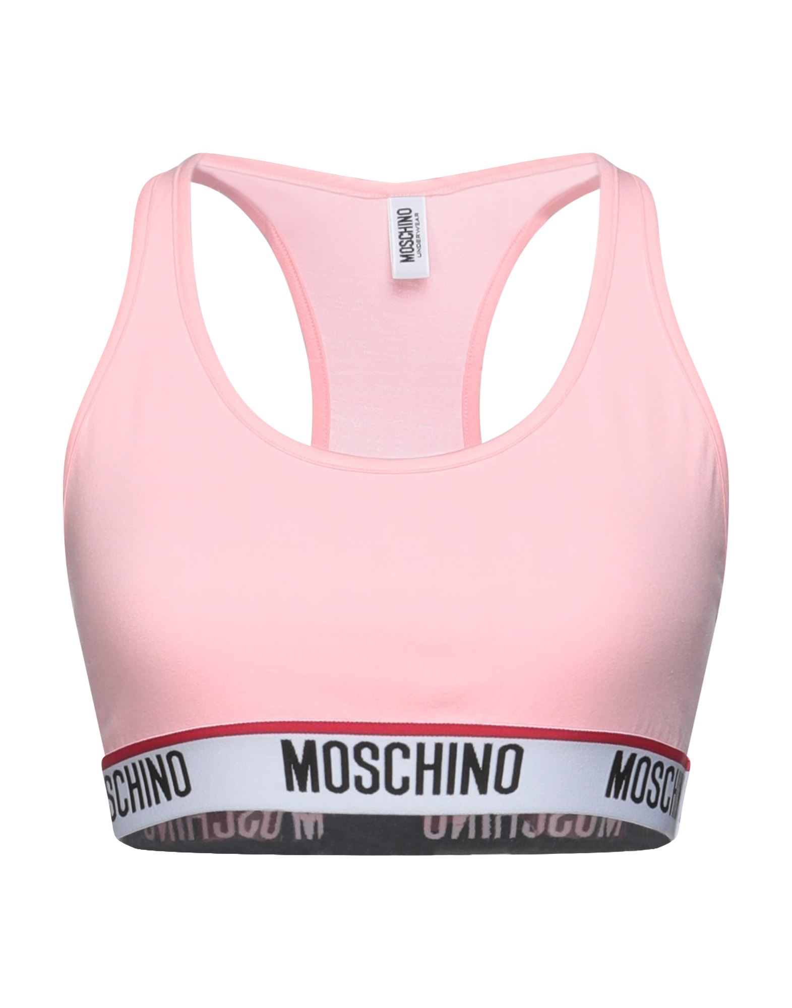 《セール開催中》MOSCHINO レディース ブラジャー ライトピンク XS コットン 95% / ポリウレタン 5%