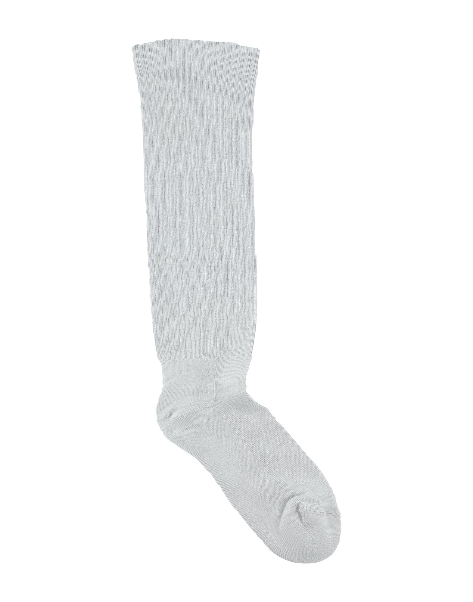 Rick Owens Short Socks In Light Grey