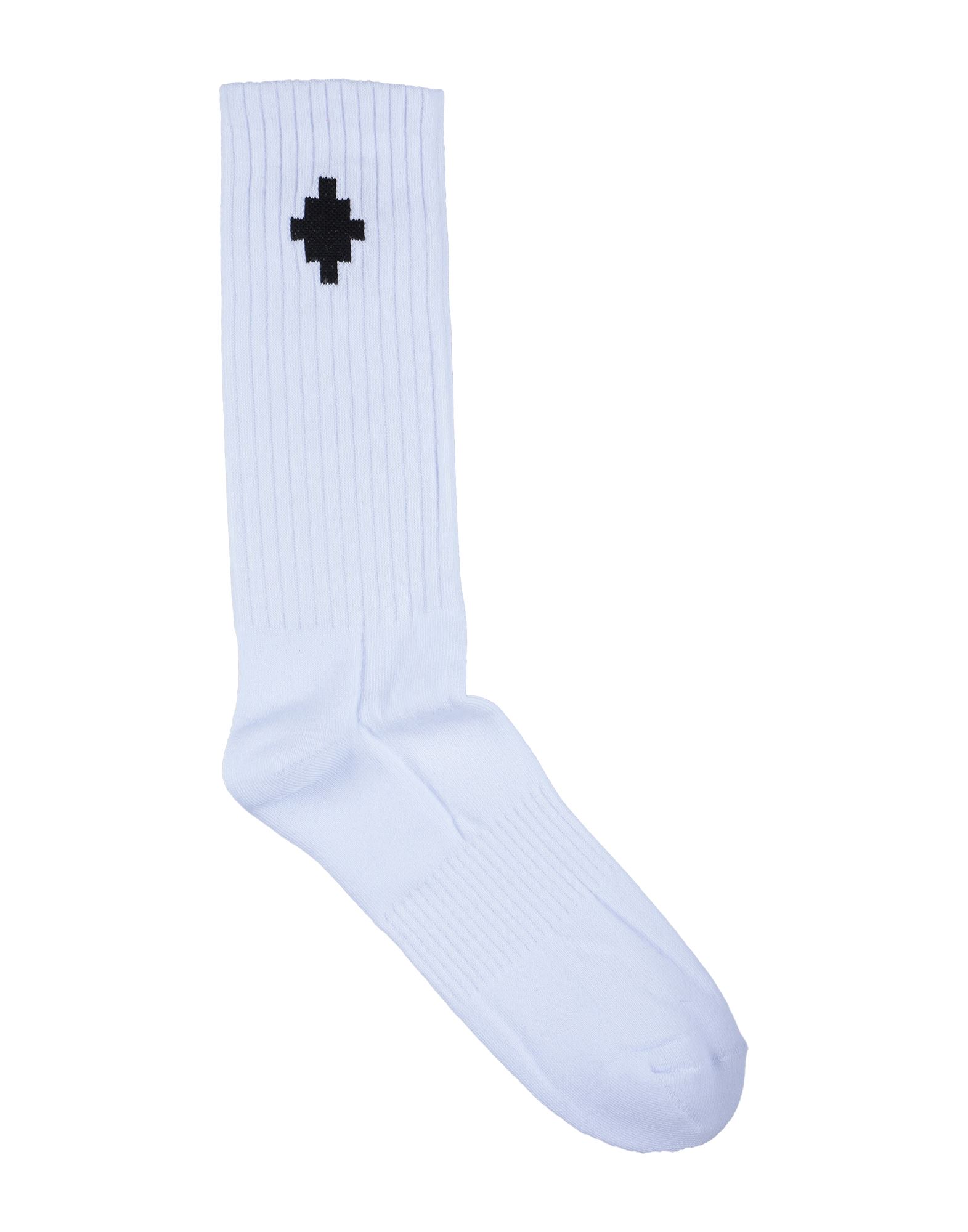 Marcelo Burlon County Of Milan Jacquard Cross Logo Socks In White
