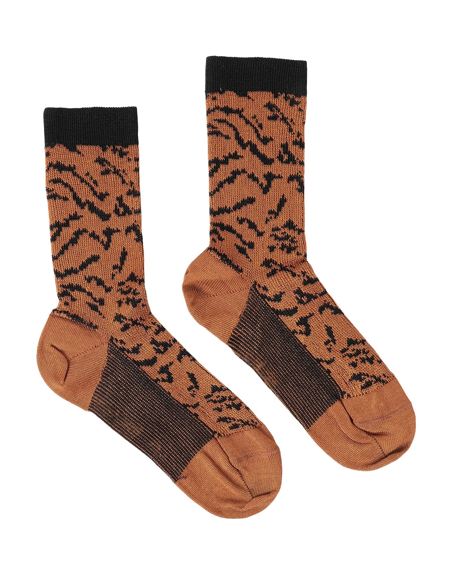 Missoni Short Socks In Brown