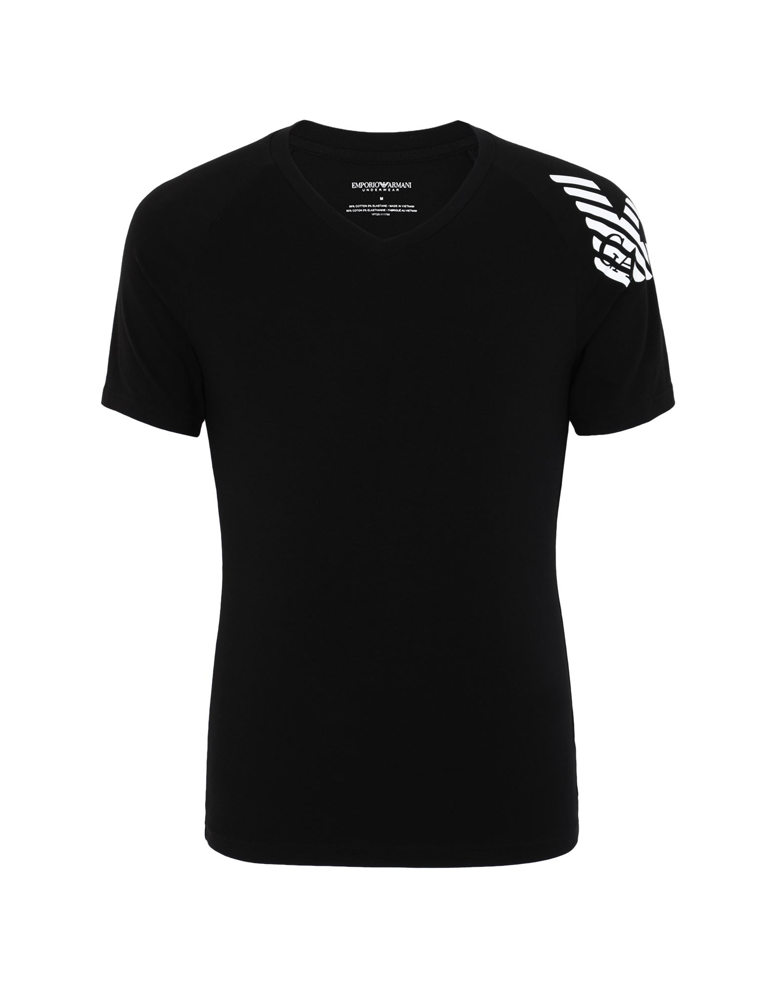 Emporio Armani Undershirts In Black