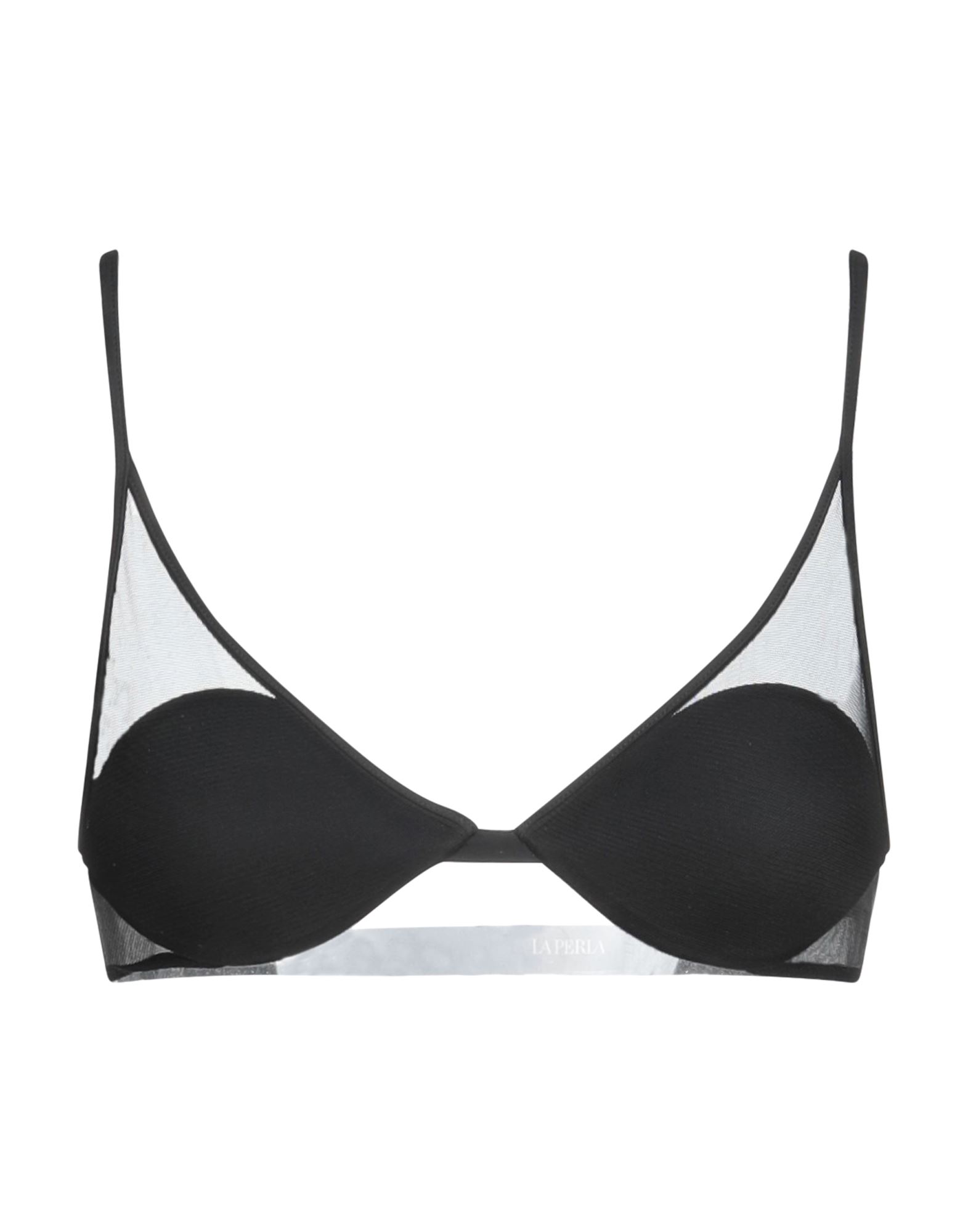 《セール開催中》LA PERLA レディース ブラジャー ブラック I A ナイロン 75% / ポリウレタン 25%