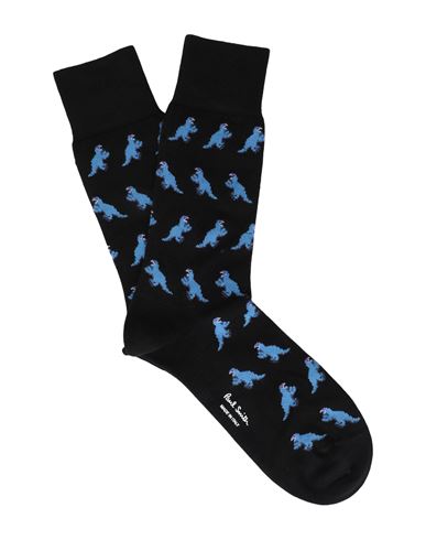 Paul Smith Men Sock Dino Jacqurd Man Socks & Hosiery Midnight Blue Size Onesize Cotton, Polyamide, E