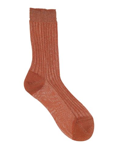 Roberto Collina Woman Socks & Hosiery Brown Size 4 Viscose, Polyester