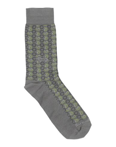 Harmont & Blaine Man Socks & Hosiery Grey Size 30 Cotton, Polyamide