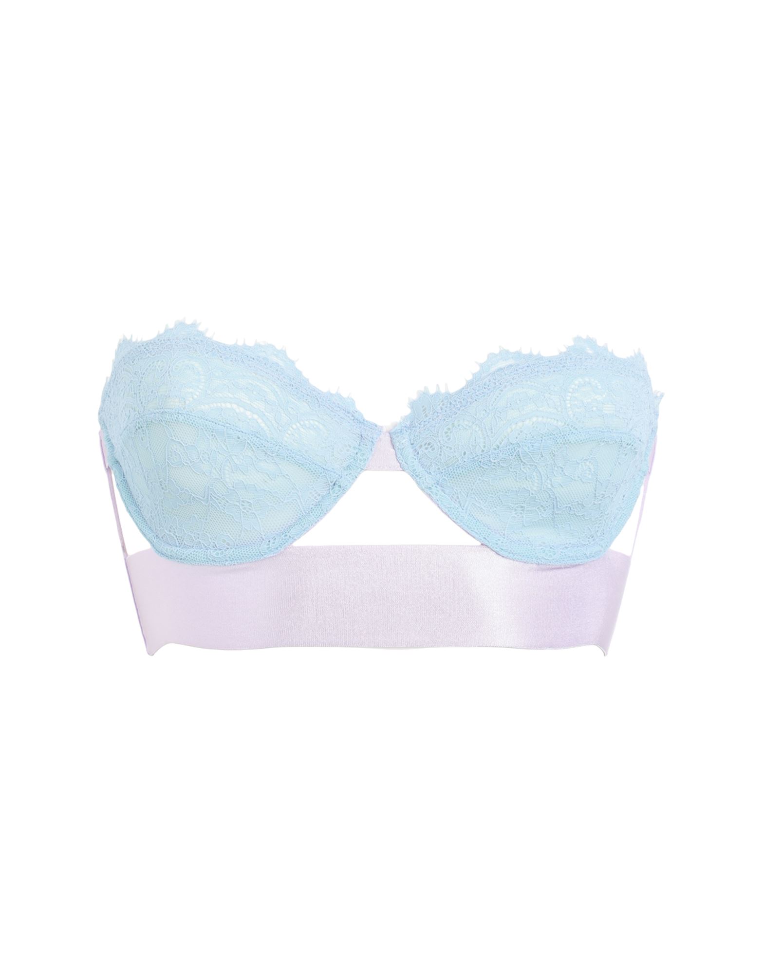 《セール開催中》DORA LARSEN レディース ブラジャー スカイブルー 32 B リサイクル ナイロン 83% / ポリウレタン 17% LAUREN STRAPLESS BRA