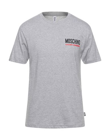 Moschino Man Undershirt Light Grey Size Xs Cotton