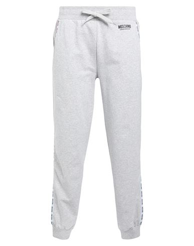 Moschino Man Sleepwear White Size Xs Cotton, Elastane In Grey