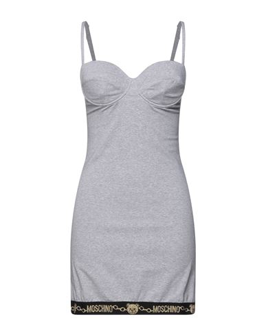 Shop Moschino Woman Sleepwear Light Grey Size M Cotton, Elastane