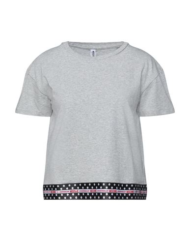 Moschino Woman Undershirt Light Grey Size L Cotton, Elastane