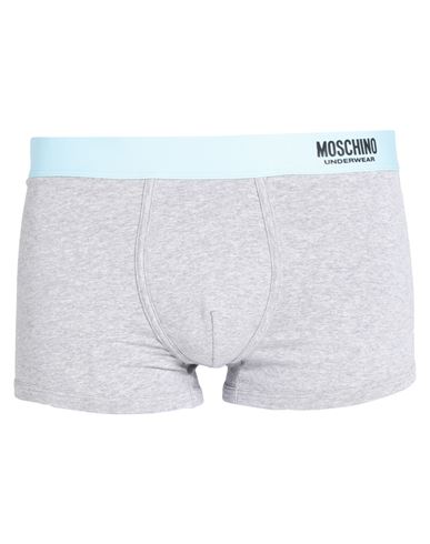 Moschino Man Boxer Grey Size Xs Cotton, Elastane