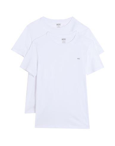 Diesel Umtee-randal-tube-twopack T-shirt Man Undershirt White Size S Cotton