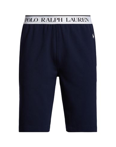 Polo Ralph Lauren Man Sleepwear Midnight Blue Size M Cotton, Elastane In Black