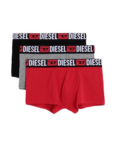 Diesel Man Boxer Red Size Xxl Cotton, Elastane