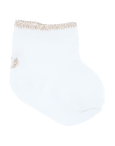 Liu •jo Babies'  Newborn Girl Socks & Hosiery White Size Onesize Cotton