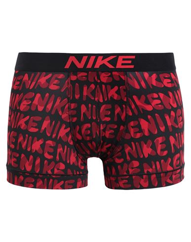 Nike Trunk Man Boxer Red Size Xl Recycled Polyester, Elastane