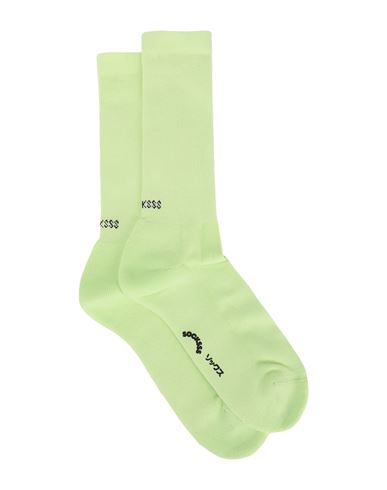 Socksss Socks & Hosiery Acid Green Size S/m Organic Cotton, Polyamide, Elastane