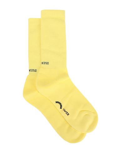 Socksss Socks & Hosiery Yellow Size M/l Organic Cotton, Polyamide, Elastane