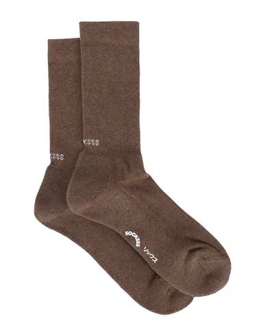 Socksss Socks & Hosiery Brown Size M/l Organic Cotton, Polyamide, Elastane