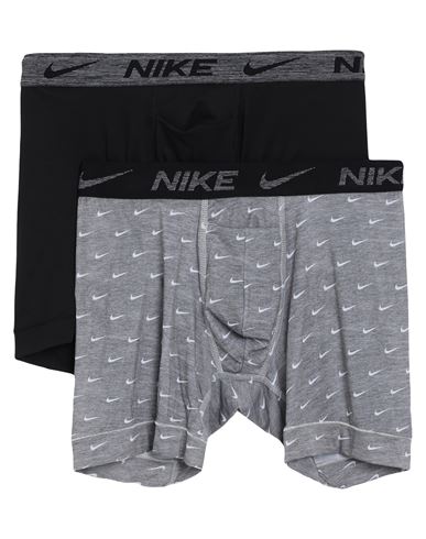 Nike Man Boxer Grey Size S Recycled Polyester, Lyocell, Elastane