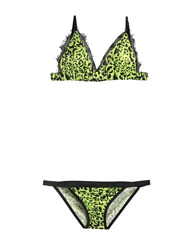 Nghtbrd Woman Underwear Set Acid Green Size Xs Polyester