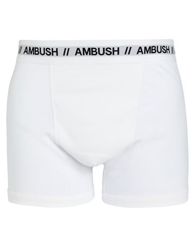 Ambush Logo-waistband Cotton Boxers In White