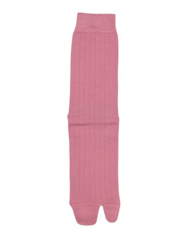 Maison Margiela Woman Socks & Hosiery Blush Size M Cotton, Polyamide In Pink