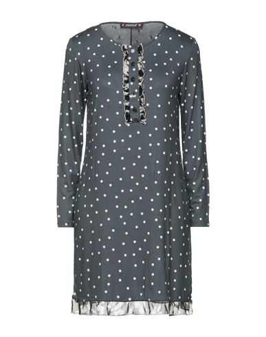 Pepita Woman Sleepwear Lead Size 8 Viscose, Elastane, Polyester In Grey