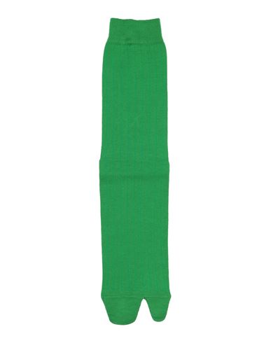 Maison Margiela Man Socks & Hosiery Green Size S Cotton, Polyamide