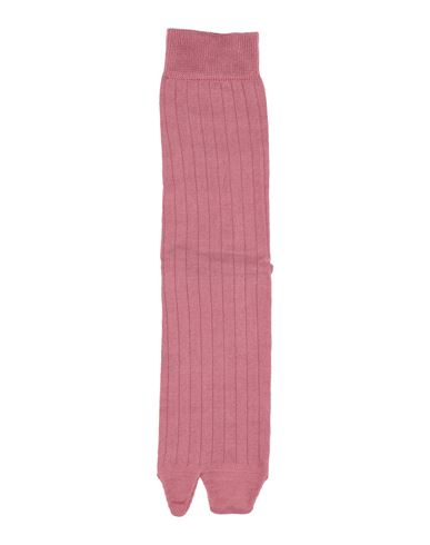 Maison Margiela Man Socks & Hosiery Pastel Pink Size S Cotton, Polyamide