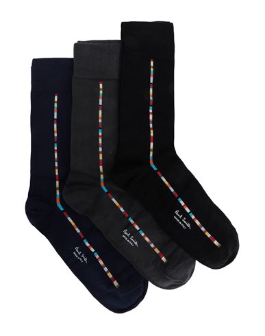 Paul Smith Man Socks & Hosiery Black Size Onesize Organic Cotton, Polyamide, Elastane