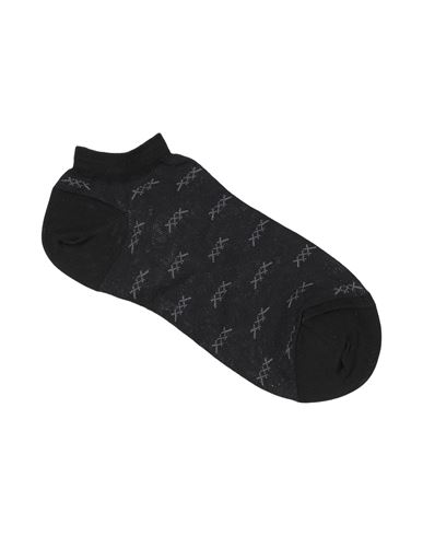 Zegna Man Socks & Hosiery Black Size 6-9 Cotton, Polyamide